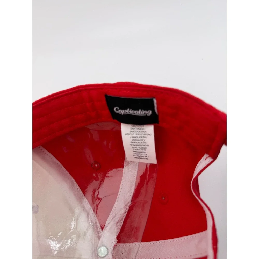 Nebraska Cornhuskers Hat Captivating Red White Adjustable NCAA Baseball Cap